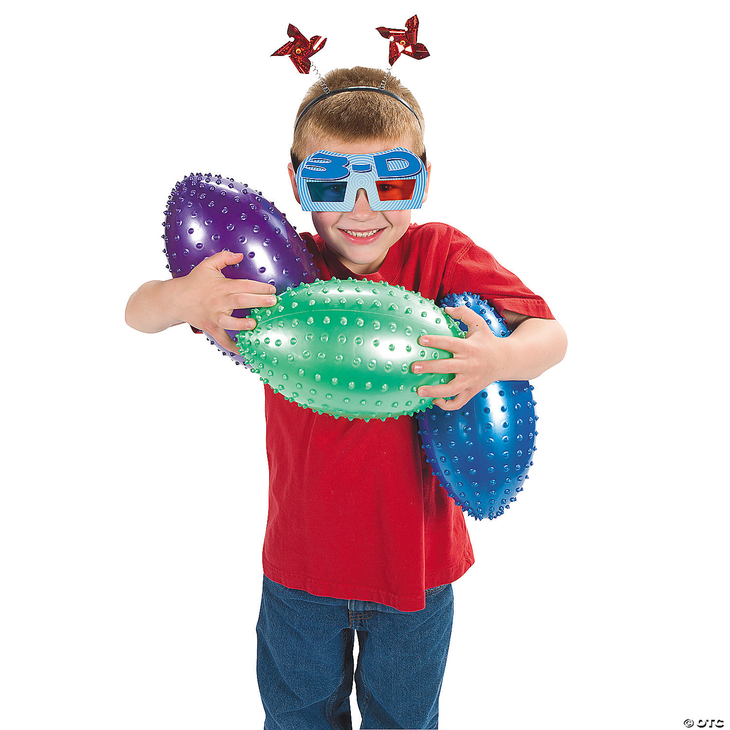 Inflatable Footballs - 10 inch